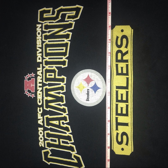 Vintage Pittsburgh Steelers Tee T-Shirt Men Large - Picture 4 of 7
